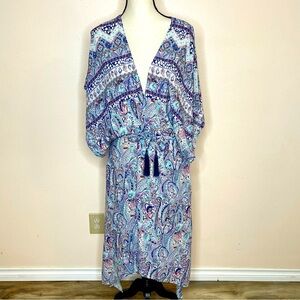 Victoria's Secret Robe Coverup Size Medium Paisley